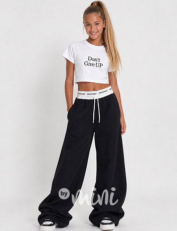 DESIGNED premium lounge teen pants BLACK