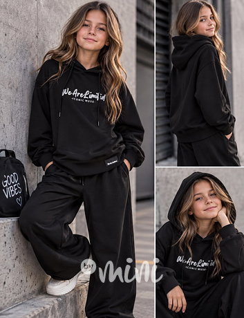 Limited mikina černá
