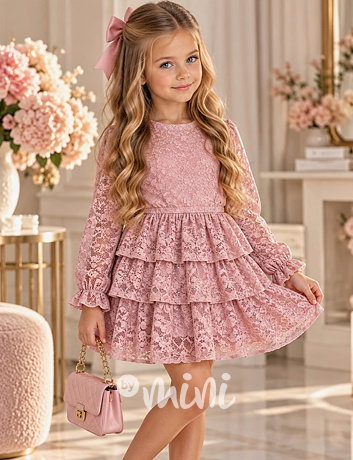 Sváteční šaty Isabelle pink