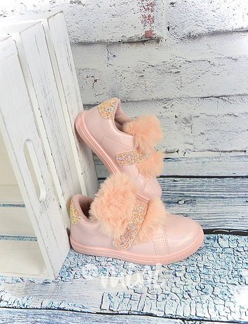 Bunny boty s třpytkami pink
