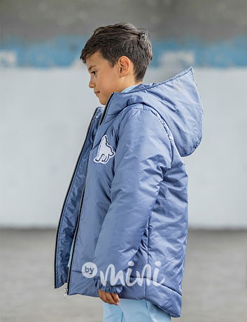 Mash Mnie zimní bunda WOLF ice blue