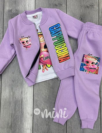 Ballerina Cappuccina 3-dílná zateplená souprava