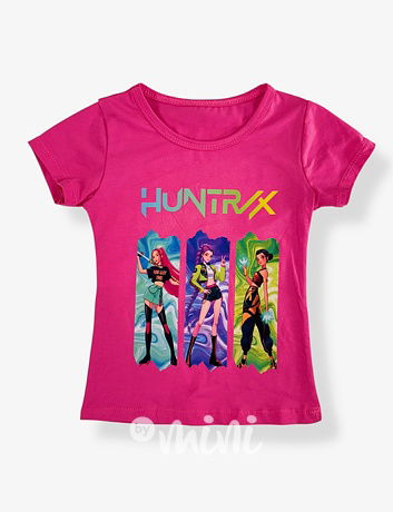 Huntrix triko růžové