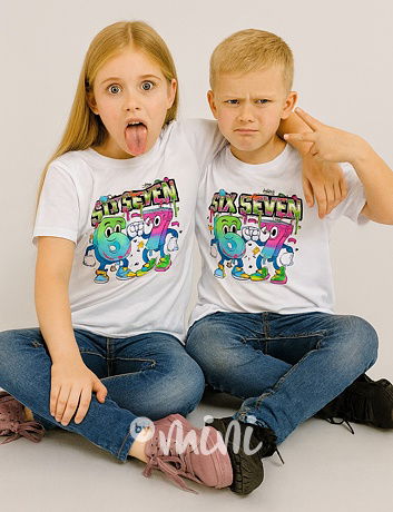 Six Seven triko bílé