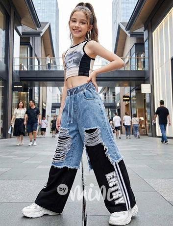 Cool ripped džíny Entry