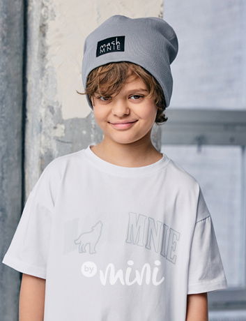 MASH MNIE žebrovaná čepice stone grey