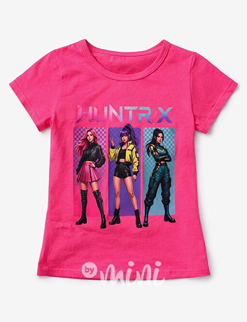 Huntrix triko malinové