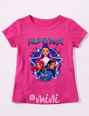 Huntrix triko růžové