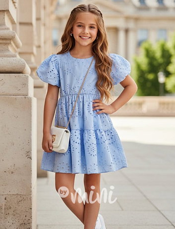 Letní madeira šaty baby blue