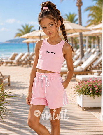 MIA letní set pink