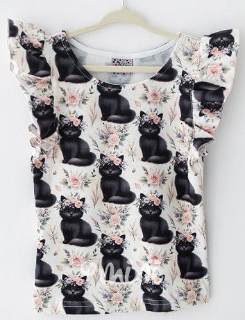 Lily Grey blůzka PREMIUM kočičky