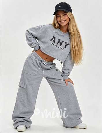 Sunrise streetwear souprava grey