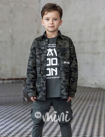 AFK bavlněná army košile