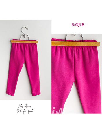 Lily Grey zateplené legíny Barbie pink