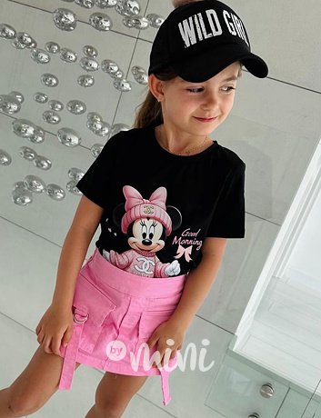 Minnie fashion triko černé