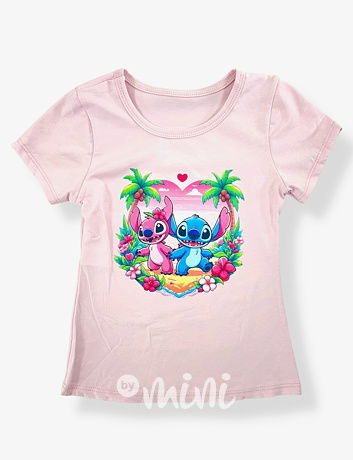 Lilo & Stitch triko Paradise růžové