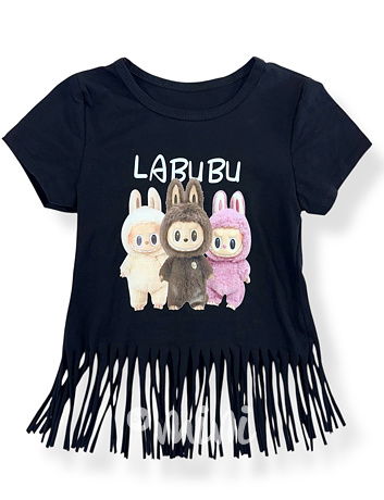 Labubu triko FRIENDS černé