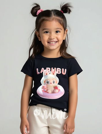 Labubu triko SWIM černé