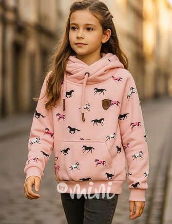 Zateplená mikina PINK