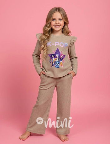 HUNTRIX teplá blůzka + široké kalhoty