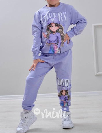 LOVERS souprava lila