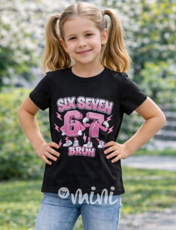 Six Seven triko černé