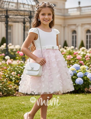 PREMIUM slavnostní šaty s motýlky