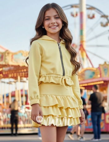 Sunshine crop mikina