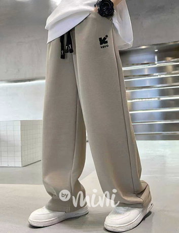 Baggy tepláky béžové