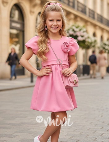 ROSE slavnostní šaty pink