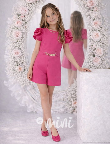 Fancy overal malinový