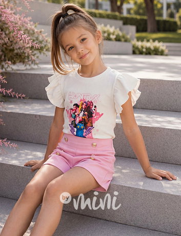 Huntrix letní CHIC komplet pink