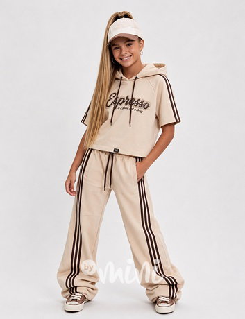 Espresso teenage lounge set s kamínky beige