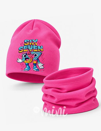 Six SEVEN čepice + nákrčník