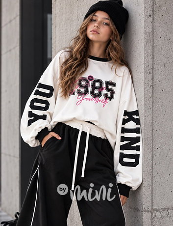 Yourself crop oversized mikina