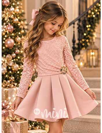 Sváteční šaty Elegance pink