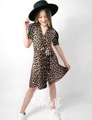 Leopard šaty