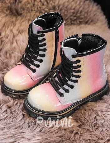 Vyteplené boots RAINBOW