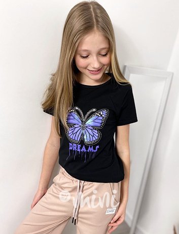 Butterfly triko černé