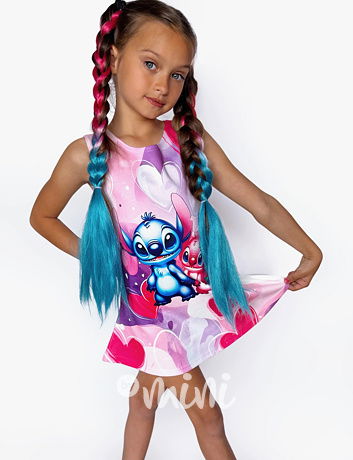 Lilo & Stitch letní šaty HEART