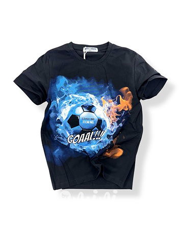GOAL triko black/blue
