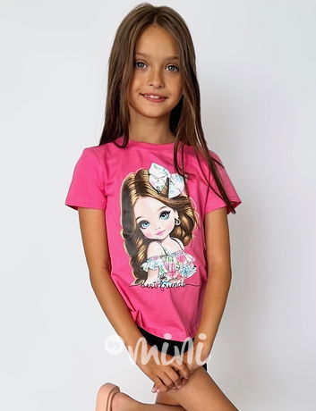 Triko GIRL růžové
