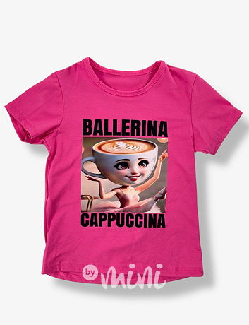 Ballerina Cappuccina triko malinové
