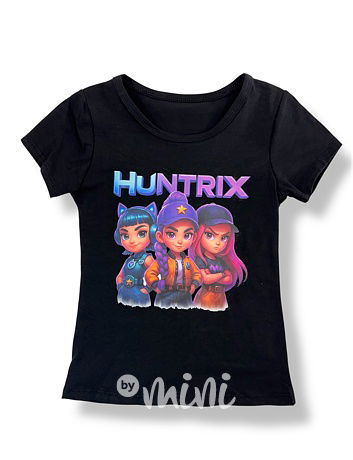 HUNTRIX triko černé