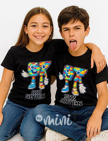 Six Seven triko černé