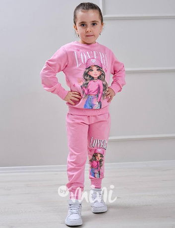 LOVERS souprava dark pink