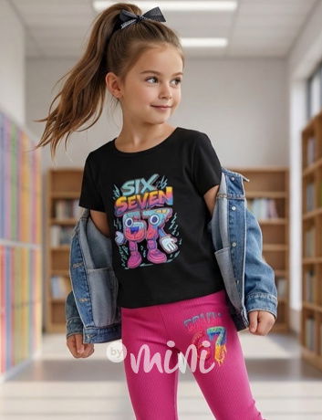 Six Seven triko černé