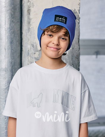 MASH MNIE žebrovaná čepice blue