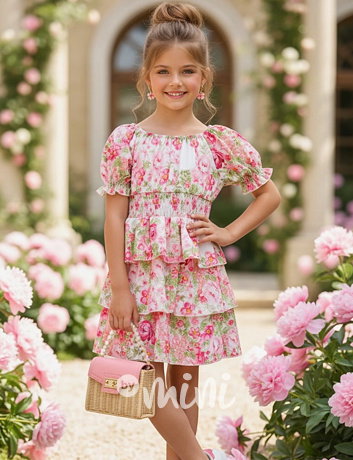 Letní květované hispánky