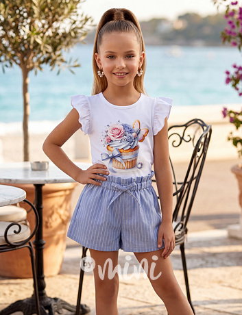 Cupcake letní set blue